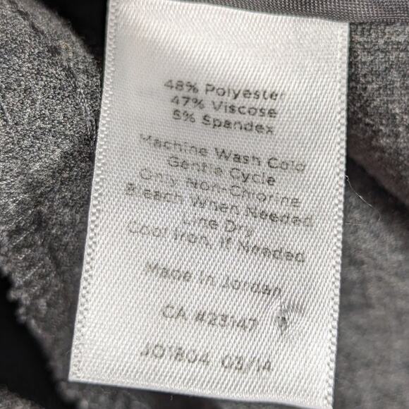 Talbots Heritage Petites 4P Gray Dress Pants Career Trousers Stretch Work Slacks - Picture 4 of 4